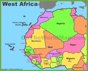 Map Of West Africa 300x242 