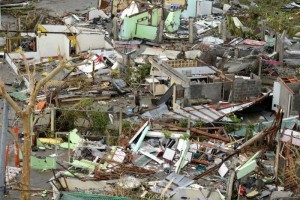 destcruction Super Typhoon Haiyan