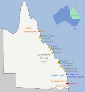 qld-coast-map - Wild About Travel