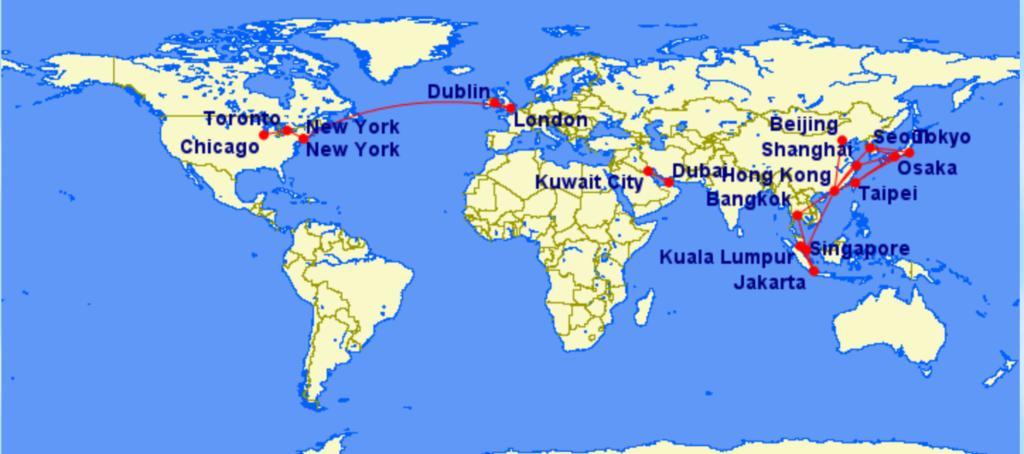 Busiest International Air Routes In The World - Wild About Travel