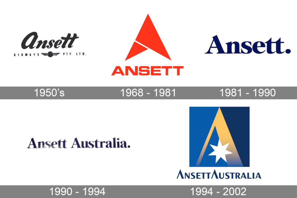 a group of logos on a black background