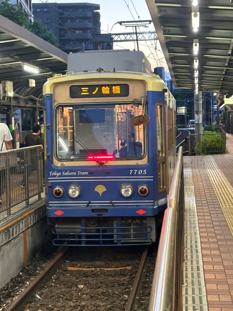 a train at a station