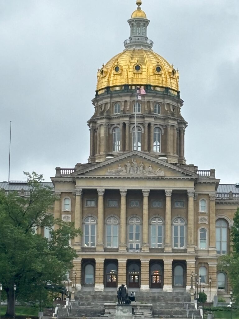 a building with a dome on top