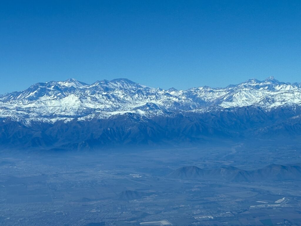 a view of a snowy mountain range