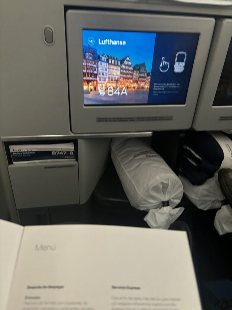 a screen on a plane