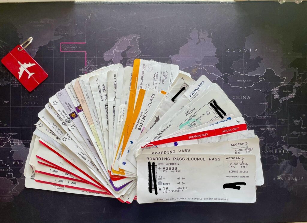 From Tiny Slips to Big Stories: Boarding Passes Remind Me of 2024 Adventures