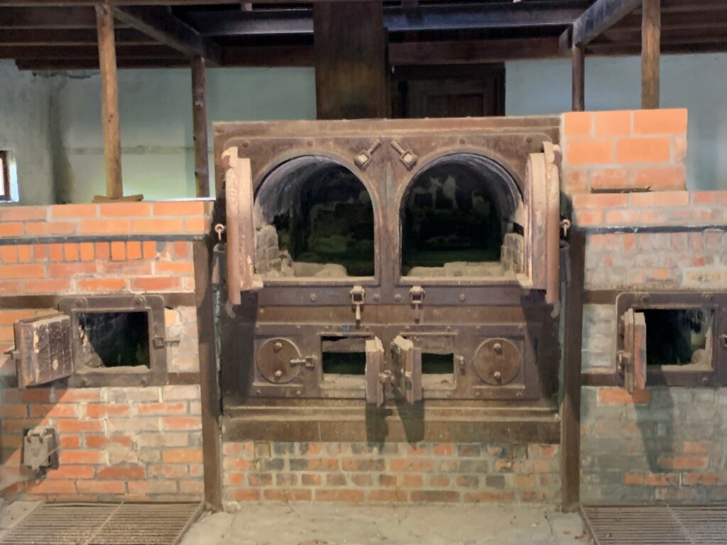 an old brick oven