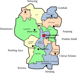 a map of a city
