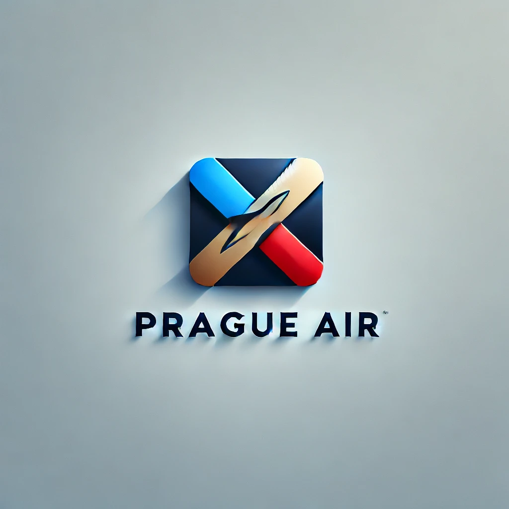 a logo of a plane