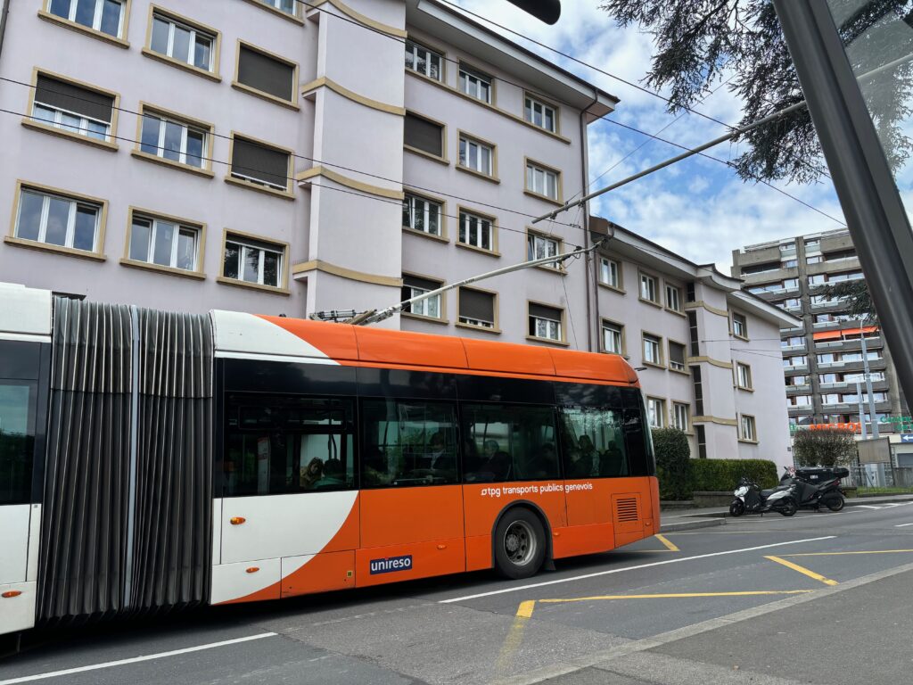 a bus on the street