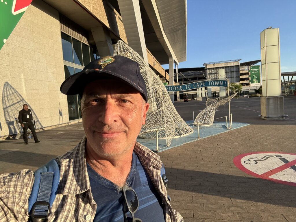 a man taking a selfie